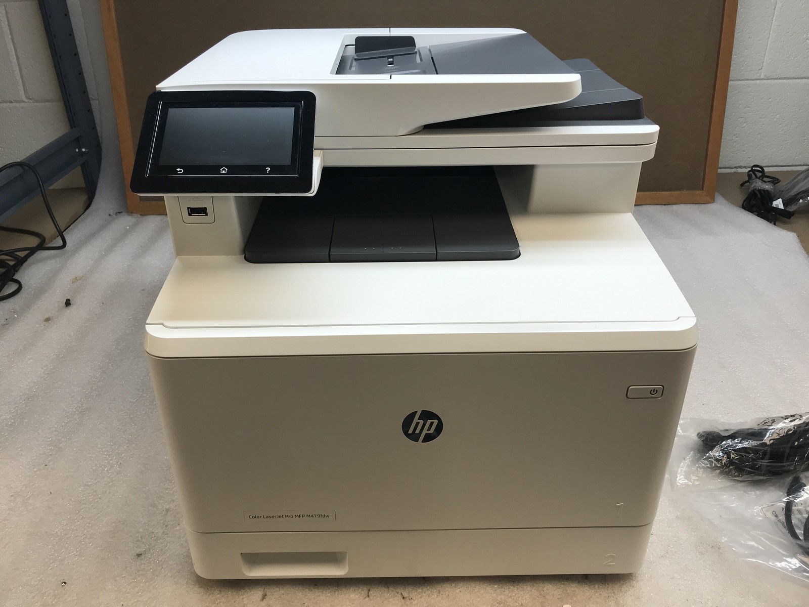 HP LaserJet Pro MFP M479fdw All-In-One Laser Printer W1A80A w/ Toner - 61 Pages