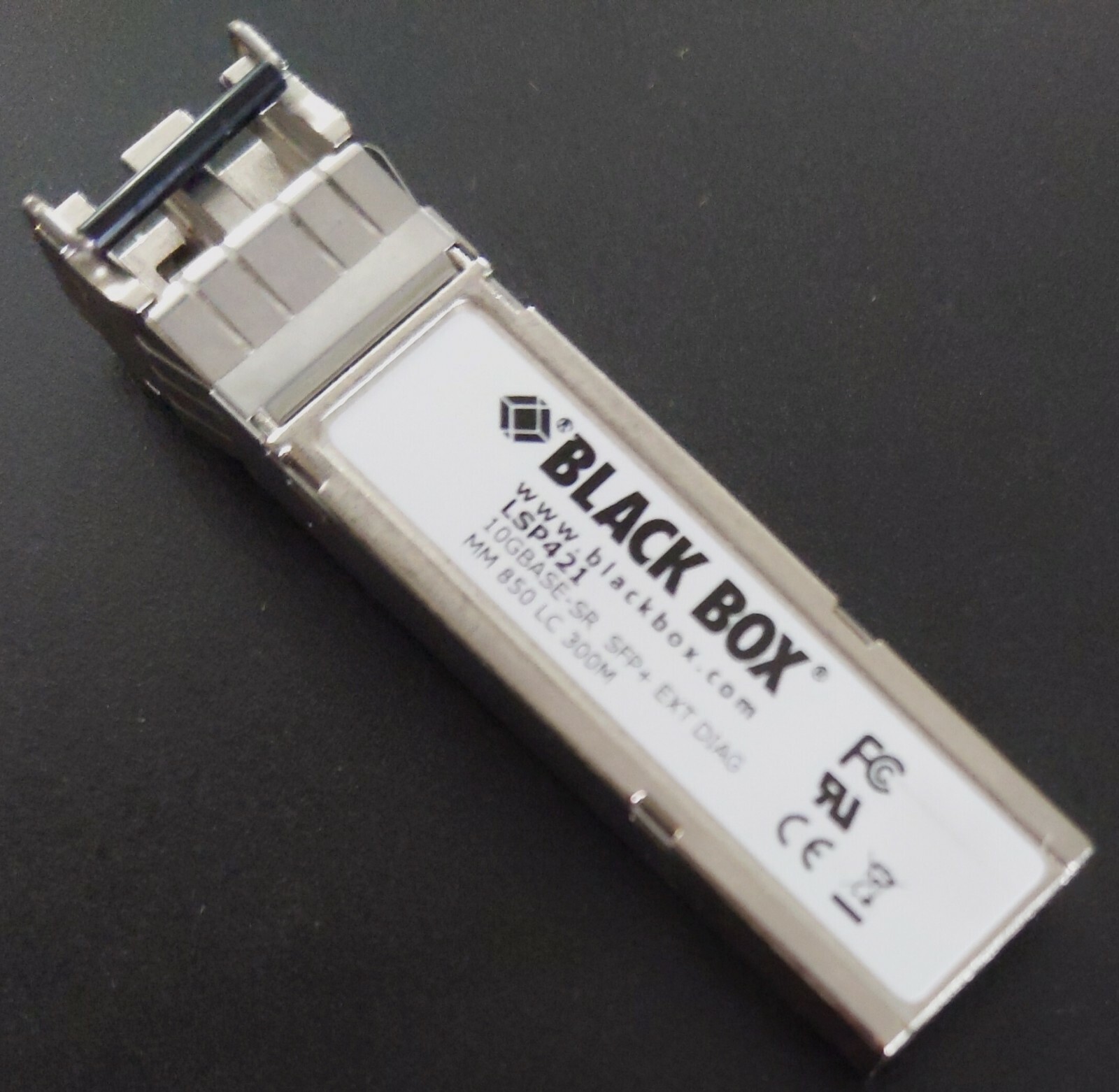 Black Box SFP+ 10Gbps LSP421 LC 850nm Multimode Fiber 300m Extended Diagnostics