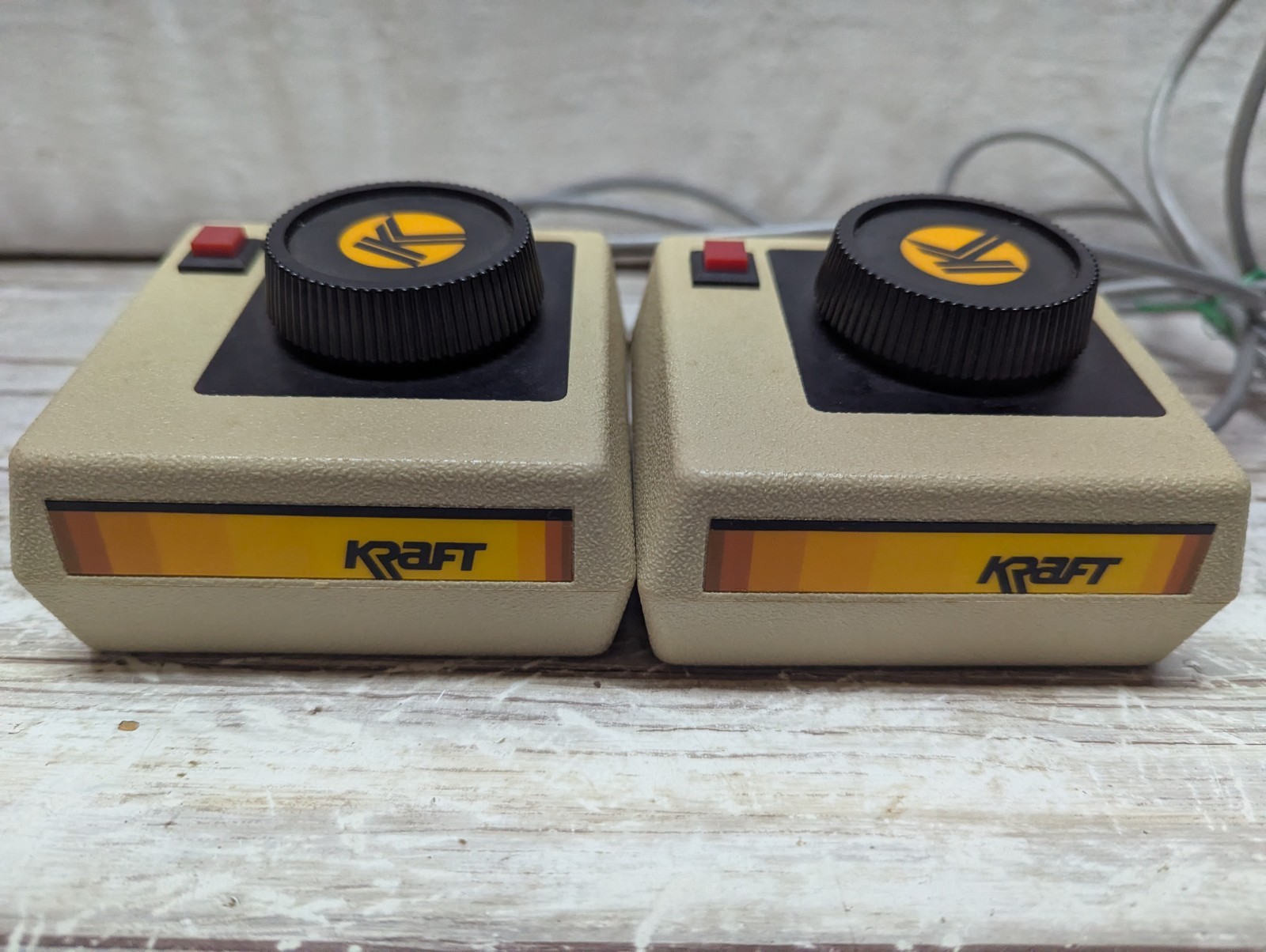Vintage Kraft Apple II PC Paddles - Systems INC USA Computer Very Old 