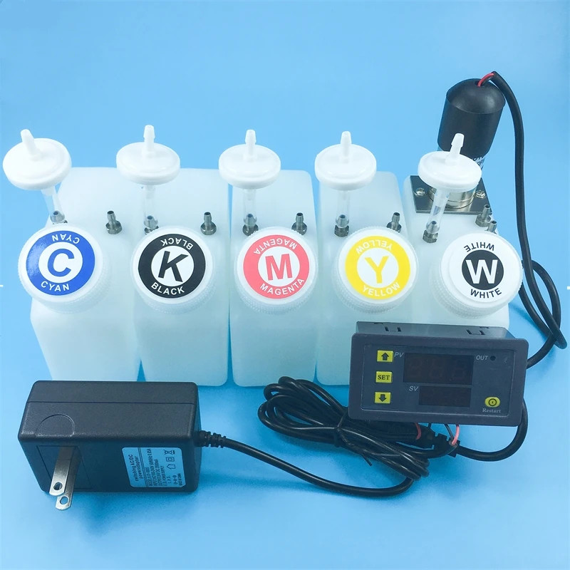 White Ink Ciss System Motor ink tank L1800 printhead L805 Printer tank Stirrer