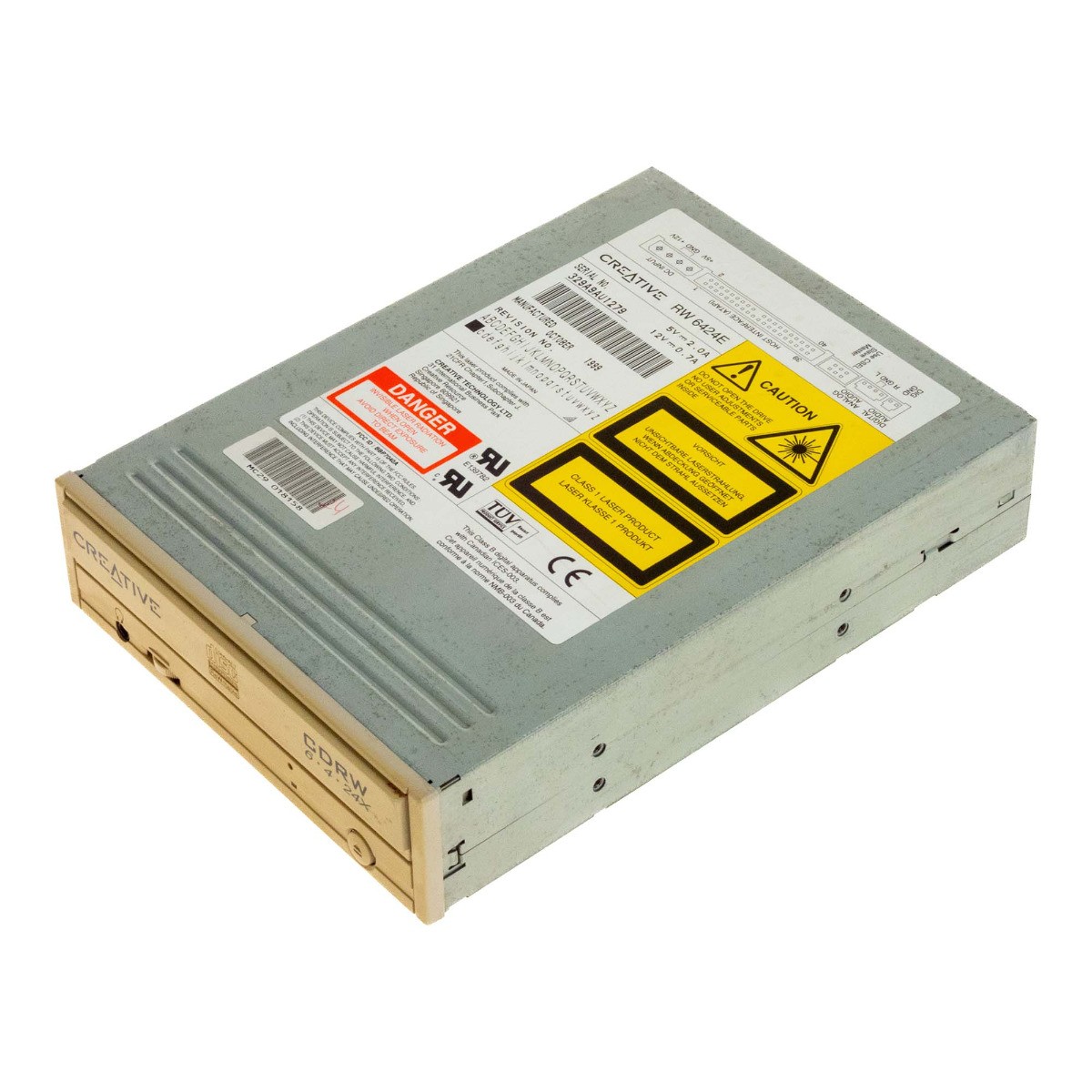 Internal Drive Burner CREATIVE RW 6424E CD-RW DRIVE IDE 5.25 Inch