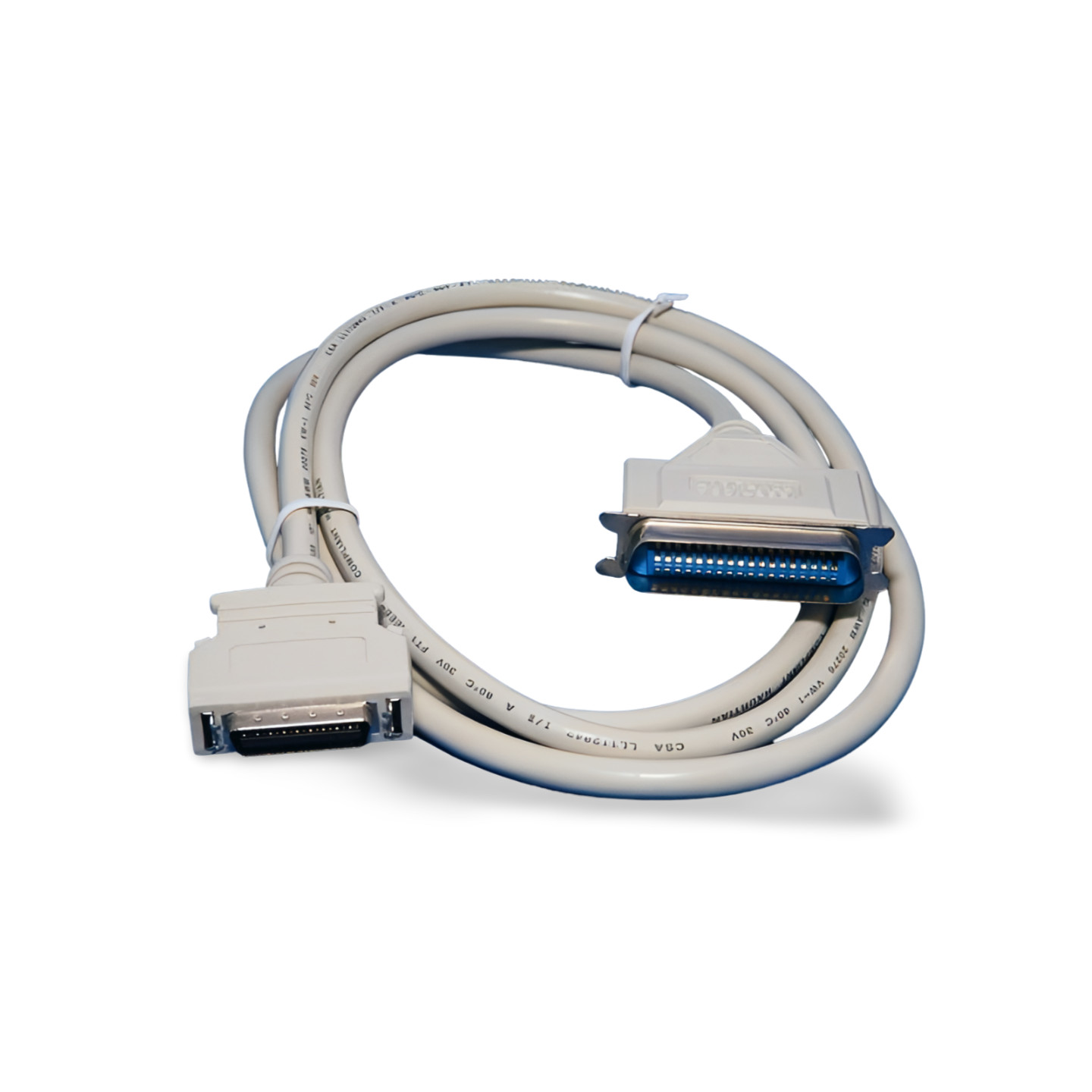 6ft Parallel Printer Cable IEEE-1284 B-C CN36-HPCN36 Centronix - Beige