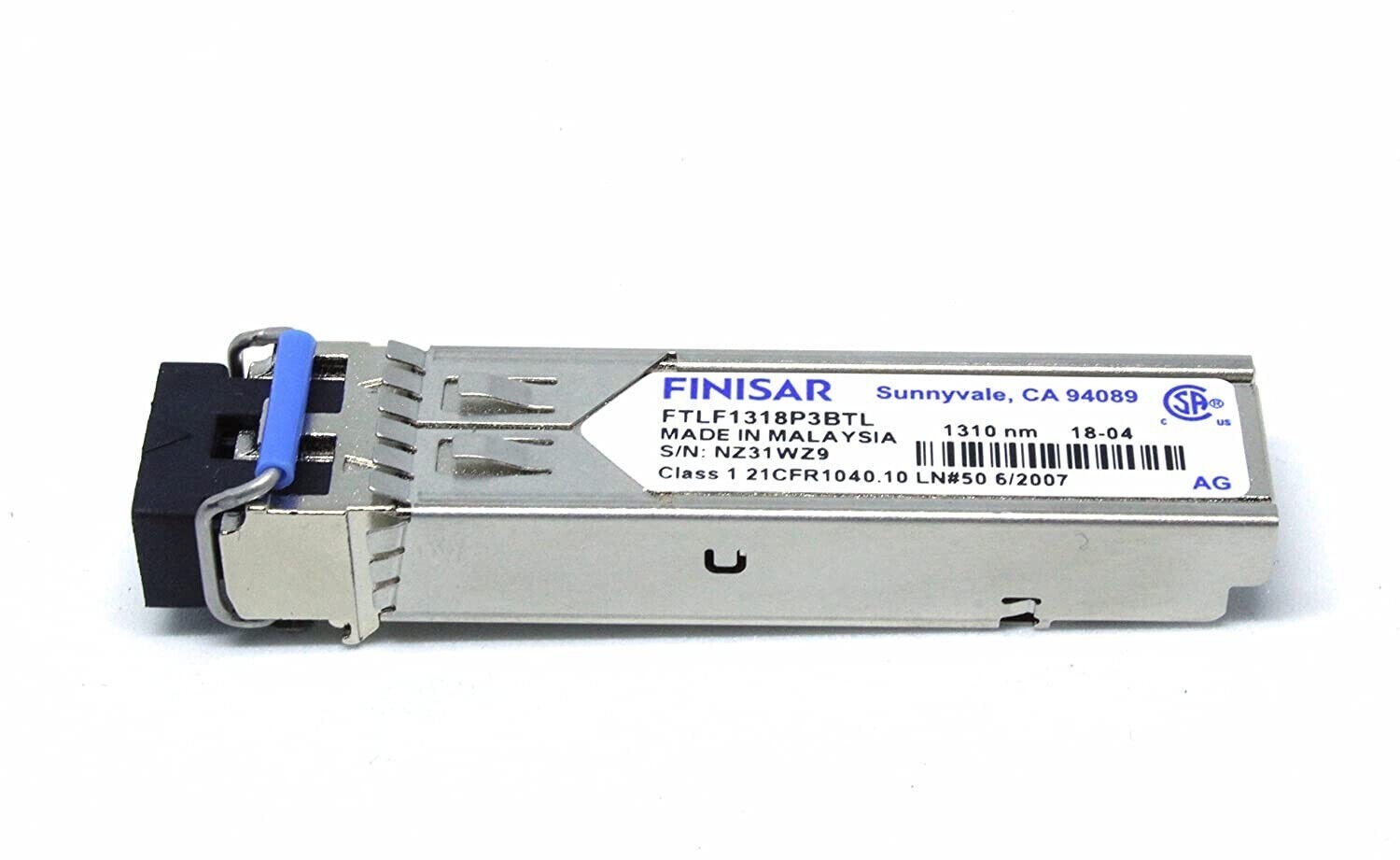 New Finisar FTLF1318P3BTL Gigabit Single-Mode Fiber Module LC Dual Interface