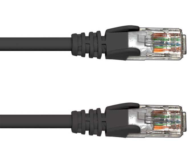 1.5M CAT 6 UTP PATCH CABLE - BLACK