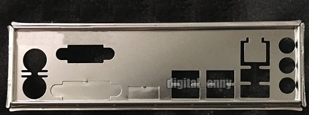OEM I/O Shield For GIGABYTE B450M GAMING Motherboard Backplate IO