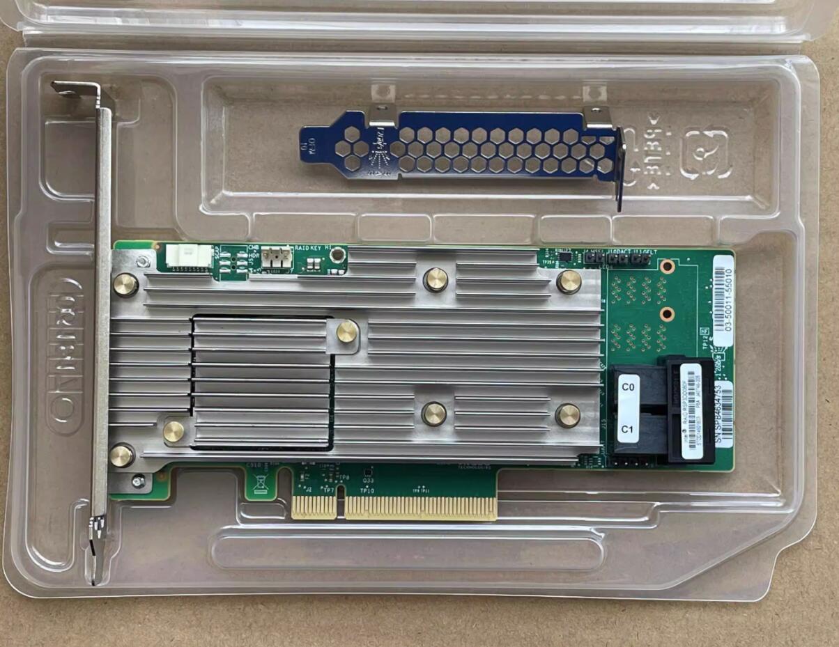 Broadcom 05-50011-02 MegaRAID 9460-8i 12G SAS/SATA/NVMe Tri-Mode RAID Controller