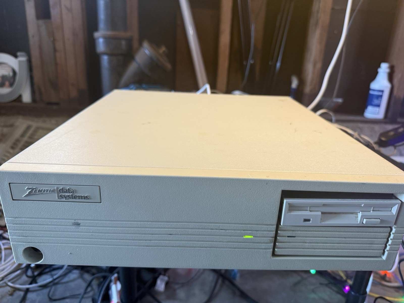 Vintage Zenith Data Systems ZCV-2325-EY Desktop PC DOS 6 Tested Working 286