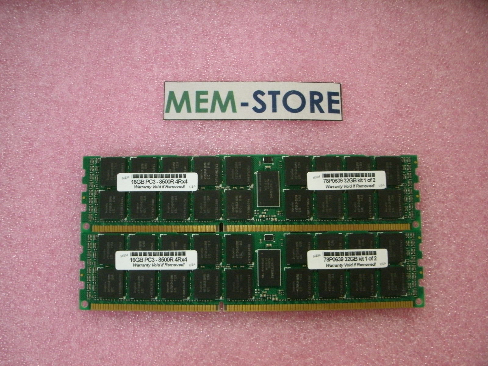 EM32 32GB (2x16GB) 1066MHz PC3L-8500 Memory IBM Power 710 720 730 740 750 755