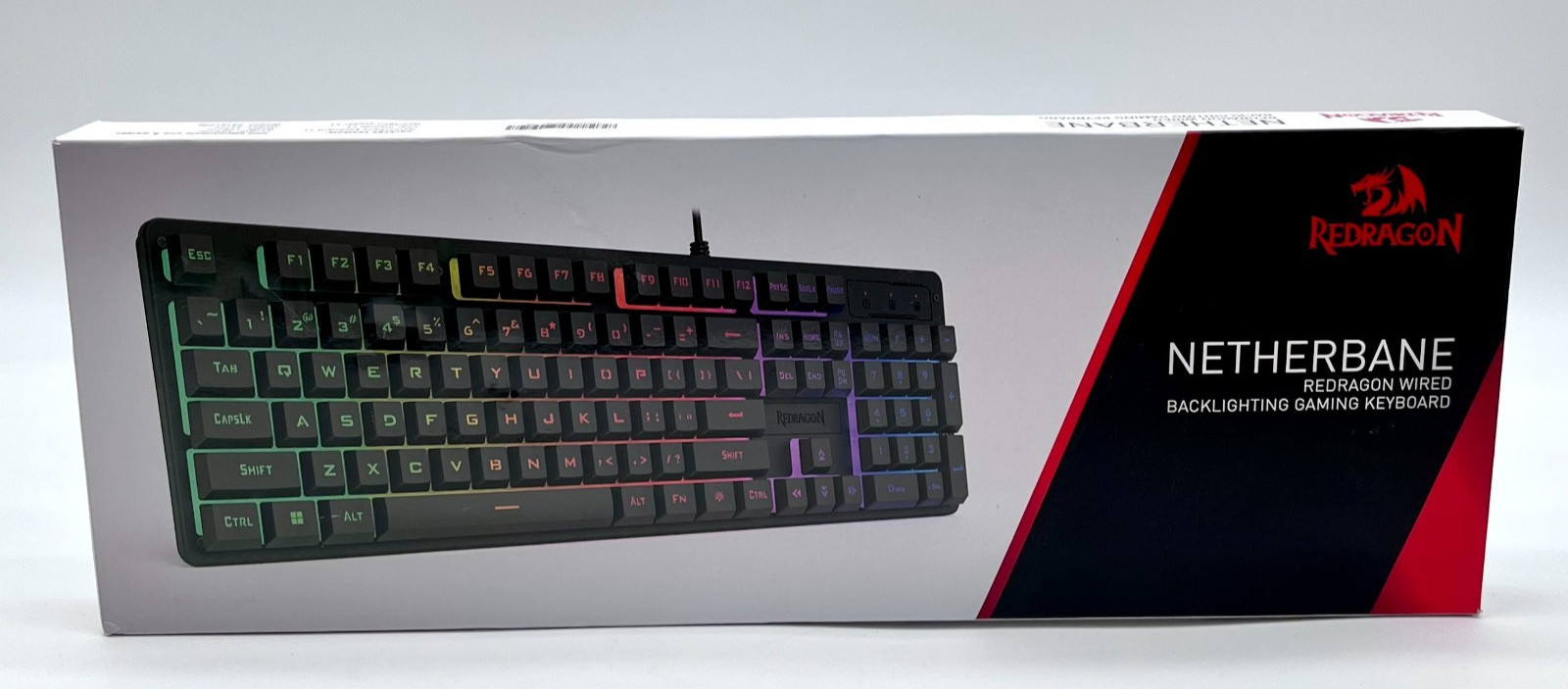 REDRAGON Black K521-R Netherbane Wired Backlighting Gaming Keyboard