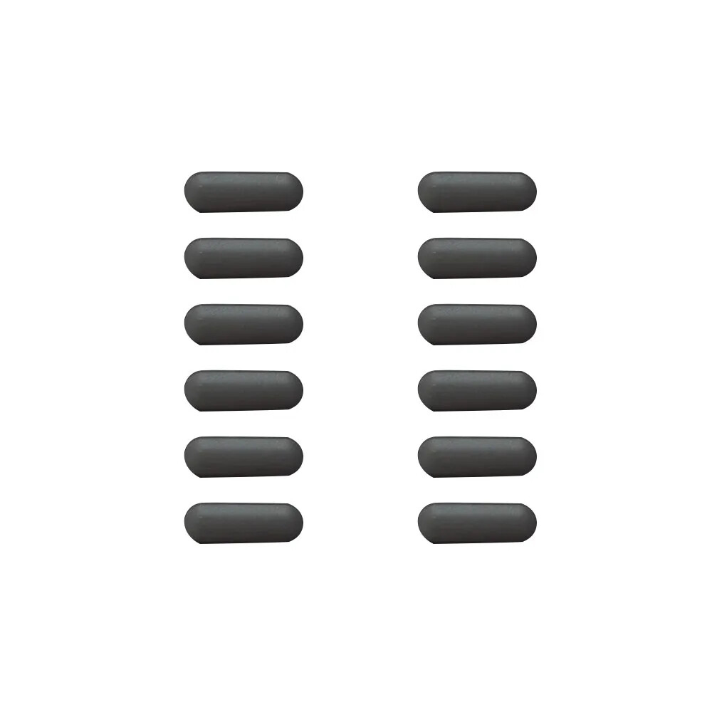 12pcs Laptop Rubber Feet 22.15mm For Bottom Case Foot Pad 22.15*7.15*2.65mm