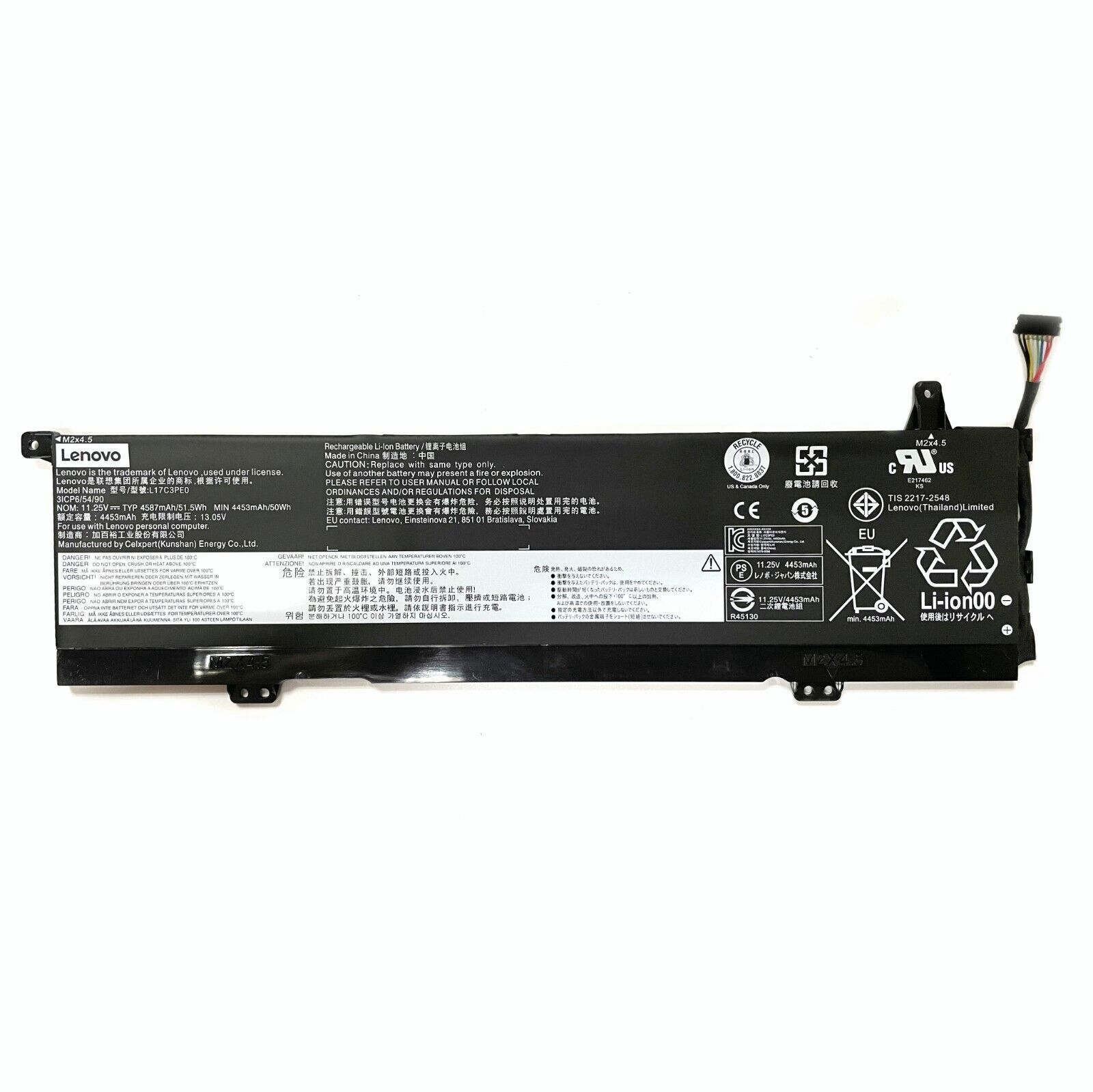 Genuine OEM Battery L17L3PE0 L17C3PE0 For Lenovo Yoga 730-15IKB 730-15IWL Series