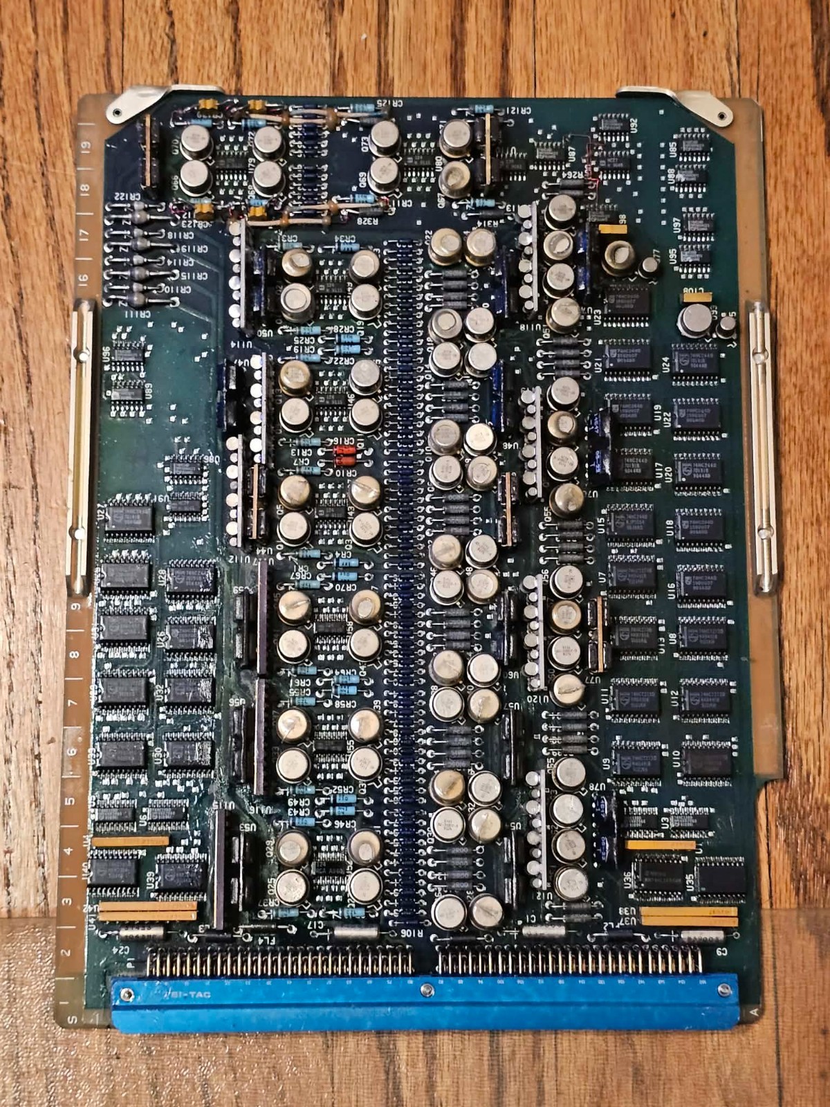 Vintage Military Aerospace FLAP CONTROL Circuit Board Hybrid Modules Gold ICs #2