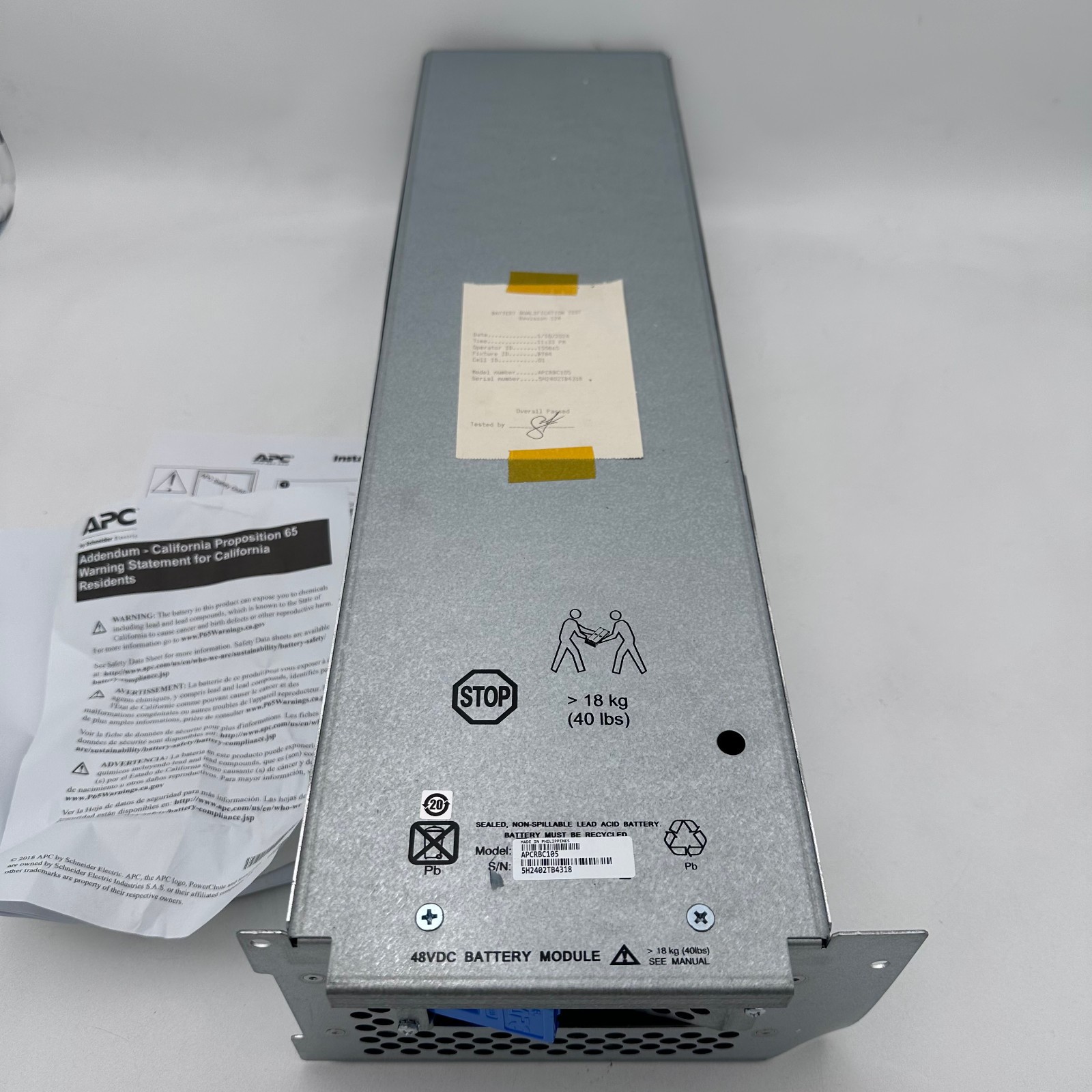 APC Replacement Battery Cartridge #105 APCRBC105