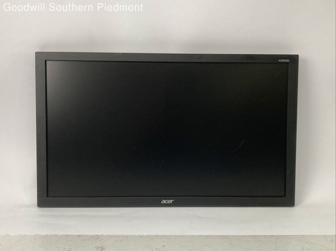 Acer V246HQL Cbd 23.6" 1080p LED Backlight Computer Monitor - No Stand - Tested
