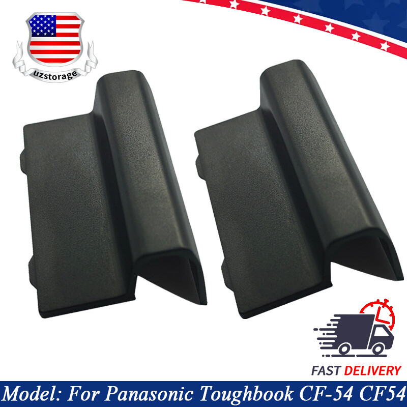 2PCS Black Main Hinge Cover Replace For Panasonic Toughbook CF-54 CF54 CF 54