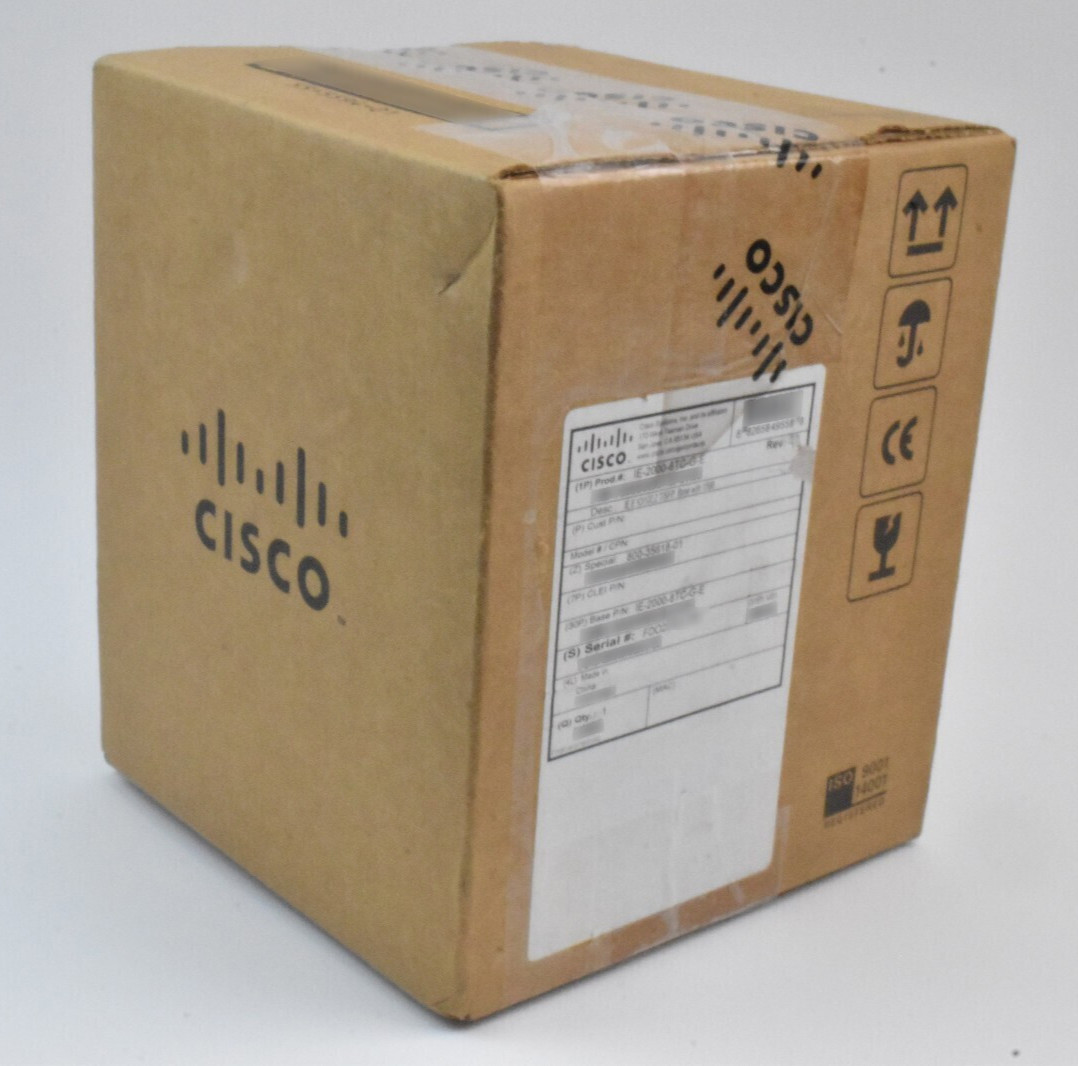 New Sealed Cisco IE-2000-8TC-G-E Industrial Ethernet Switch