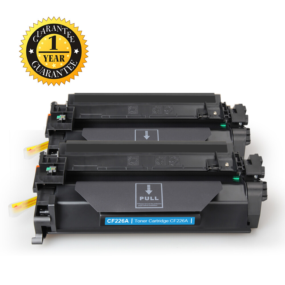 2x High Yield CF226A 26A Black Toner Cartridge For HP LaserJet Pro M402 MFP M426