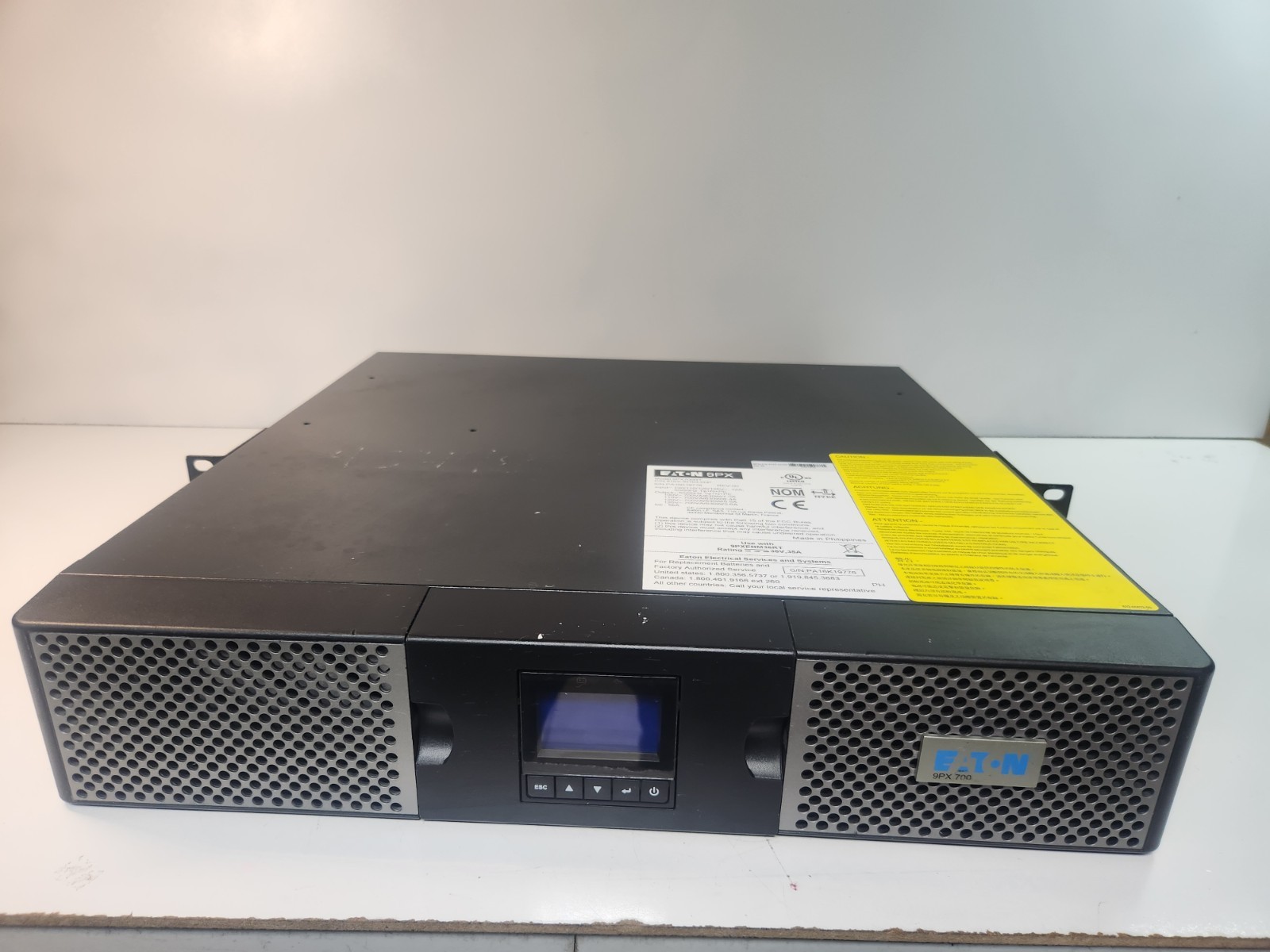 EATON 9PX Online UPS 700VA 630W 120V 2U Rack/Tower ,no battery 