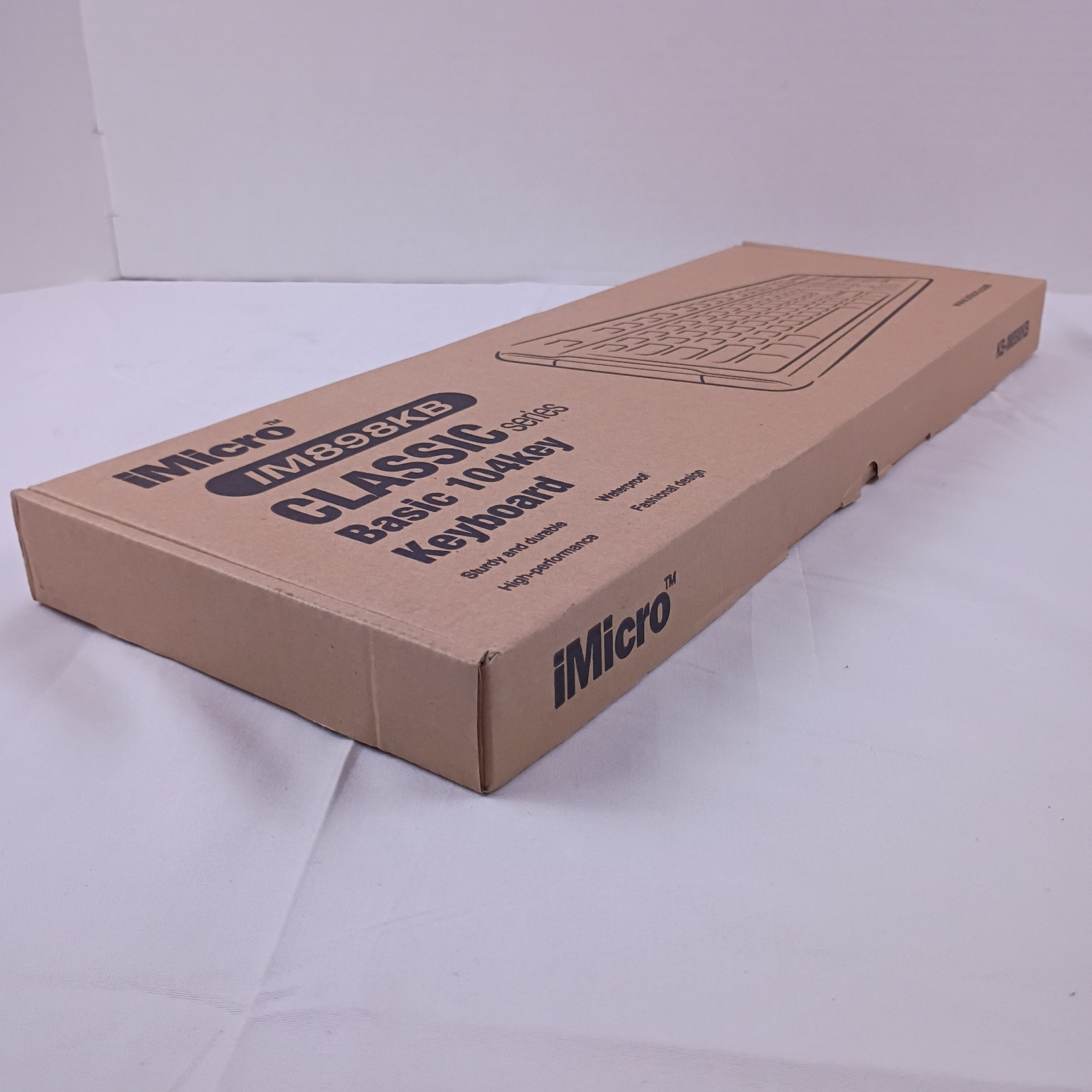 iMicro IM898KB Classic Series Basic 104key Keyboard New in Box