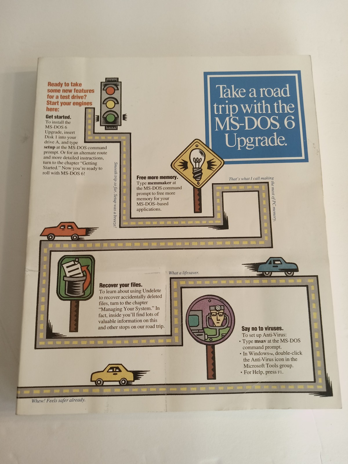 MICROSOFT MS-DOS 6 upgrade USERS GUIDE