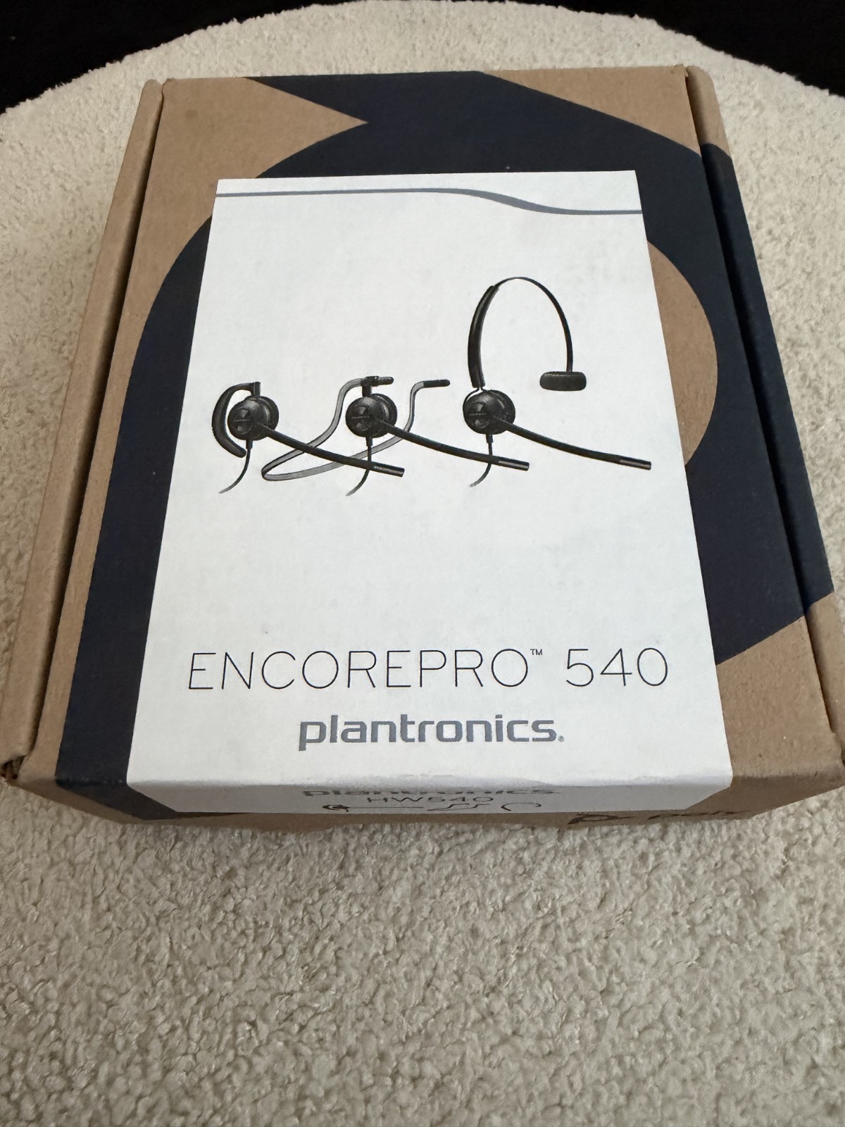 Poly EncorePro HW540 with Quick Disconnect Convertible Headset 783P0AA#ABA