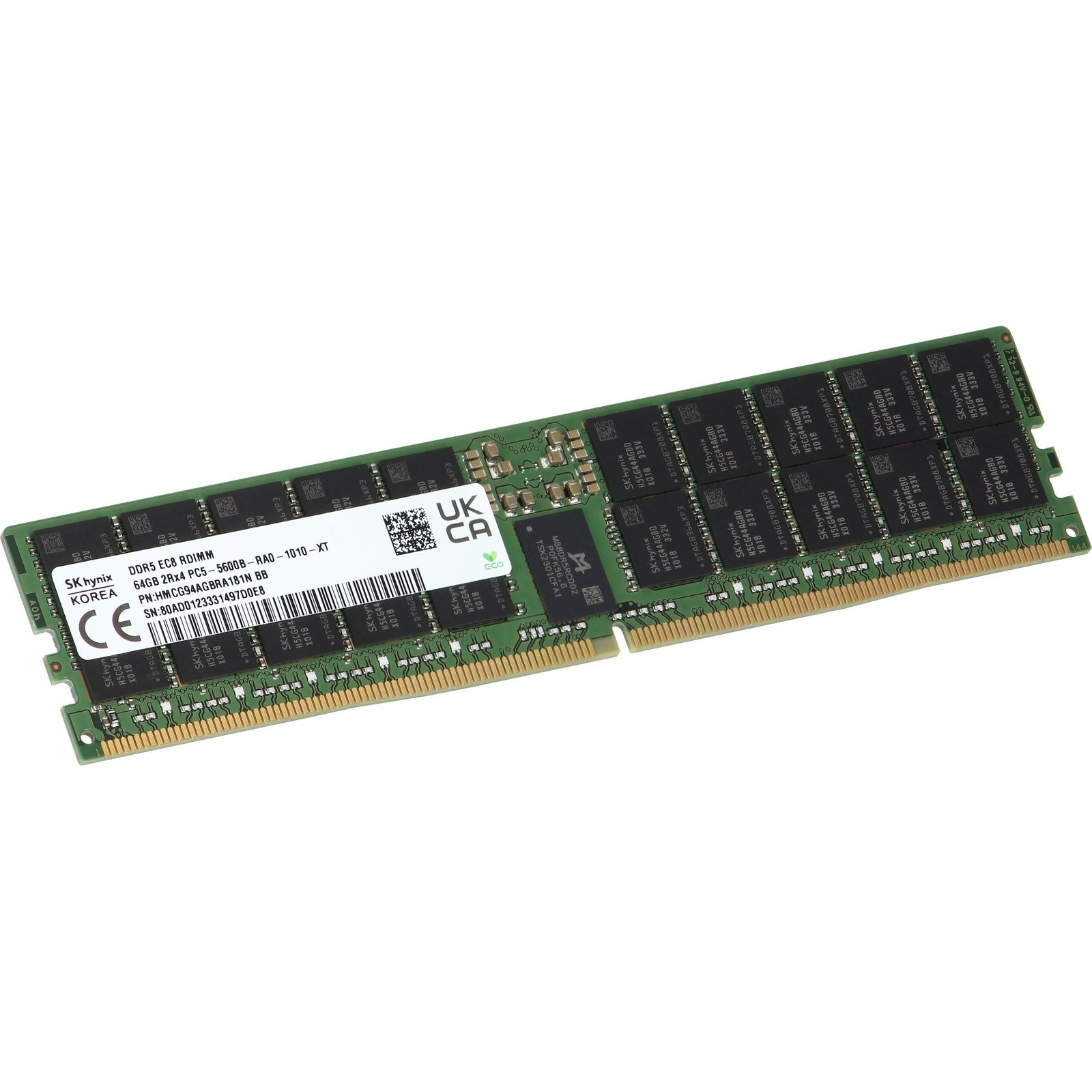 Dell 64GB 2Rx4 DDR5 ECC RDIMM 5600 MT/s