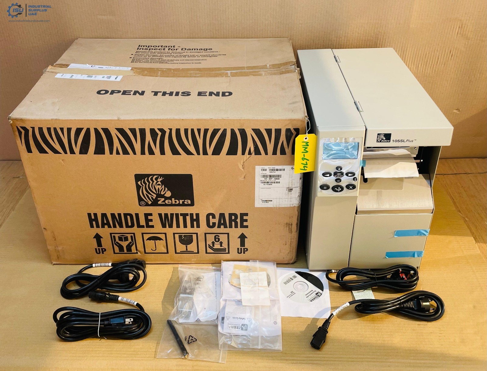 Zebra 105SLPlus Thermal Transfer Label Printer 102-8KP-00000 #New