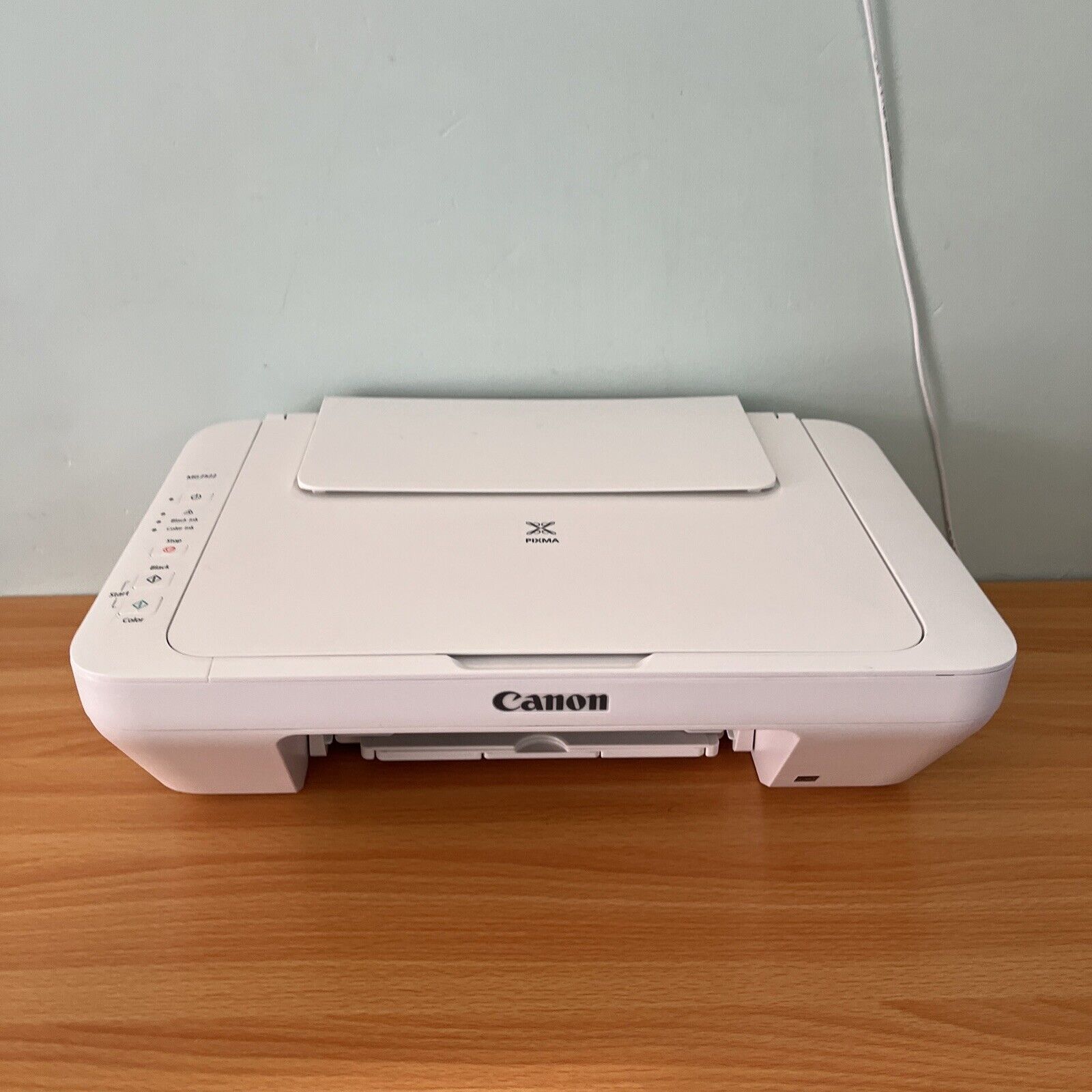 Canon PIXMA MG2522 Wired All-in-One Color Inkjet Printer, White