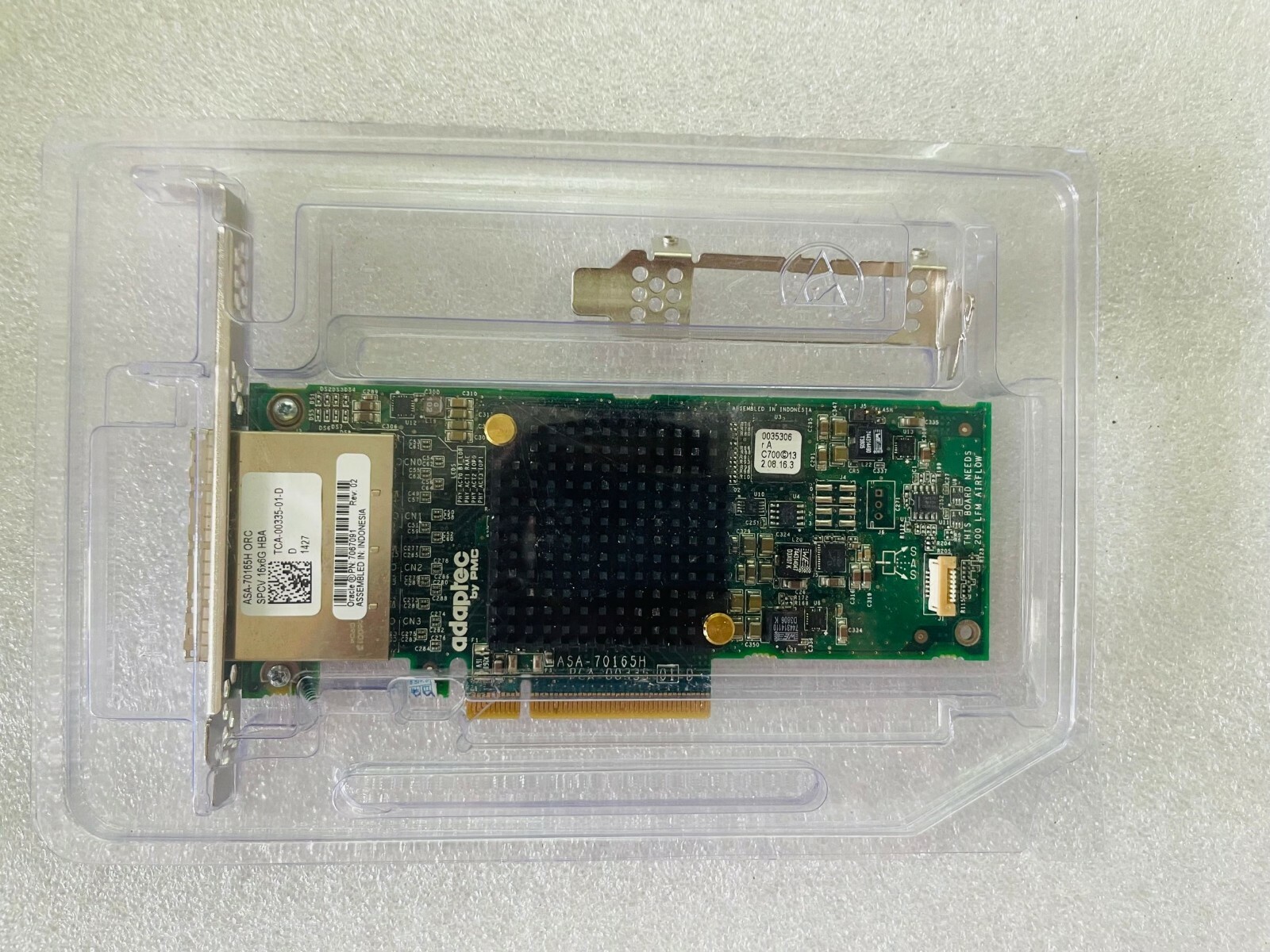 Microsemi Adaptec ASA-80165H/Dell 16 Port External SAS HBA SFF8644 PCI-E 3.0x8
