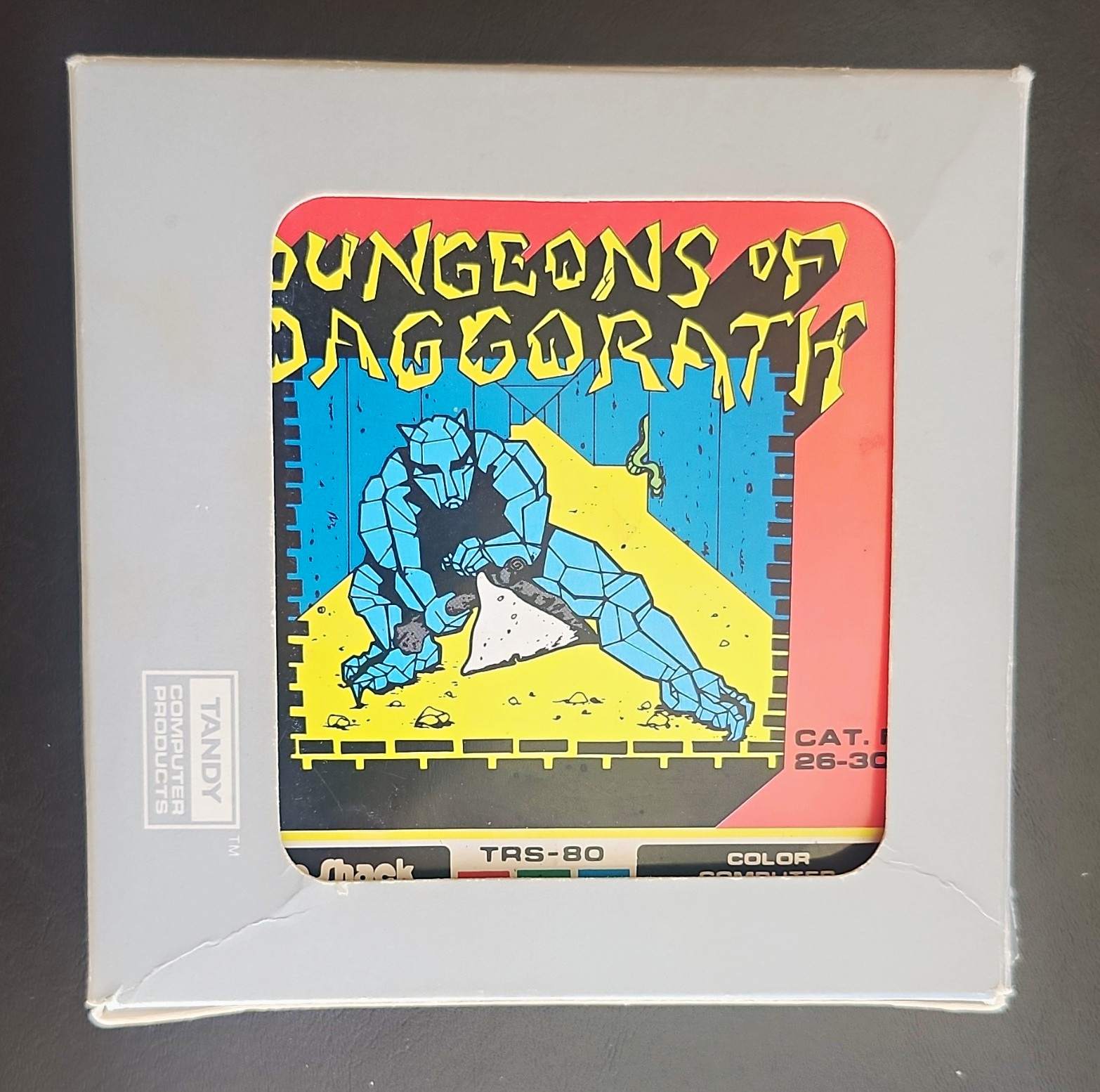 Radio Shack TRS-80 Color Computer Dungeons of Daggorath Software 26-3093