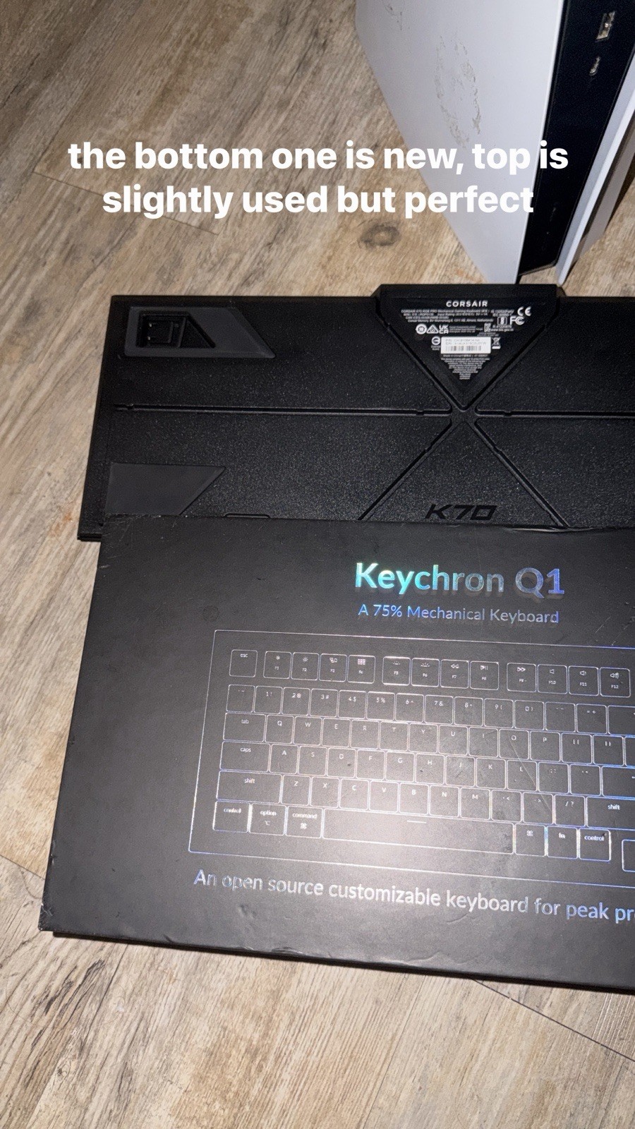 Keychron Q1 Mechanical Keyboard 75% Custom Wireless RGB Just Keykeys