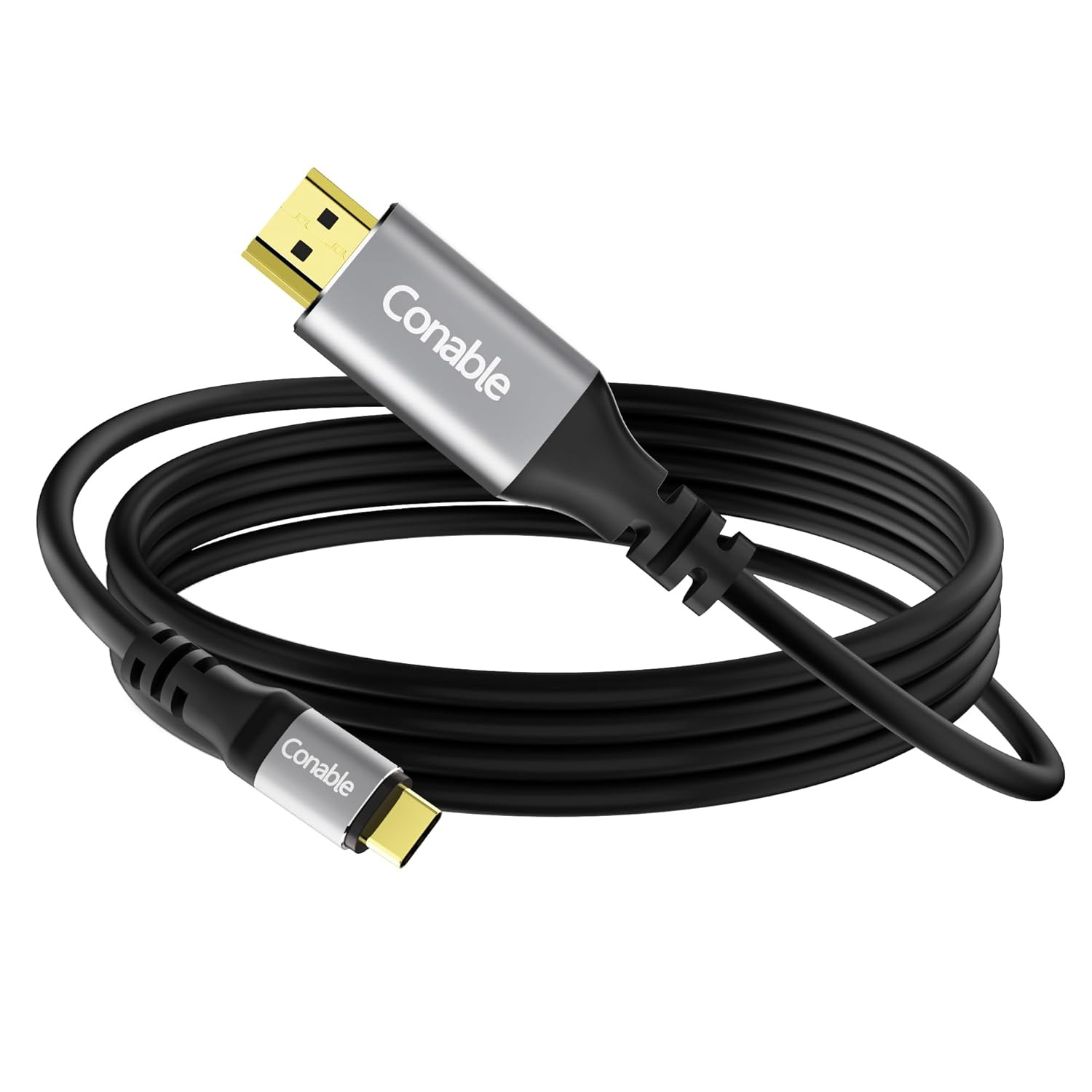 4K USB C to HDMI Cable (4K@60Hz) 10FT, Flexible USB Type C to HDMI Cord Adapter,