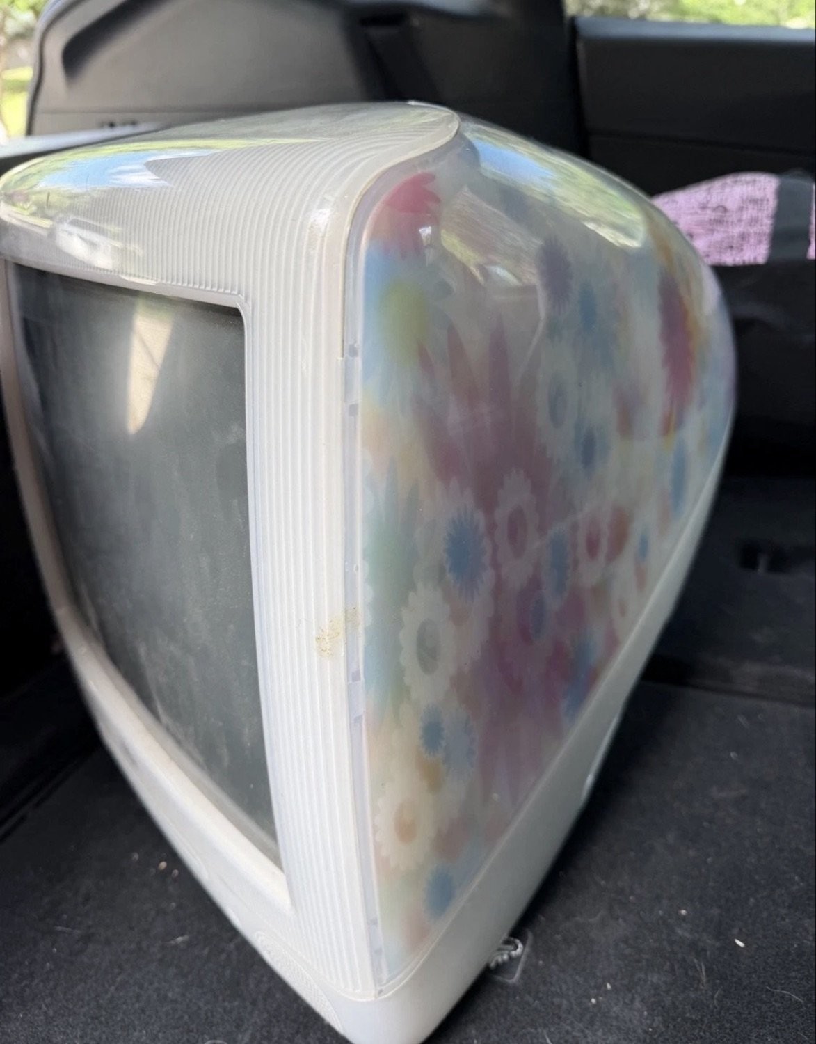 Apple iMac G3 Flower Power All-in-one Desktop Computer 15- in 2001 Optical Drive