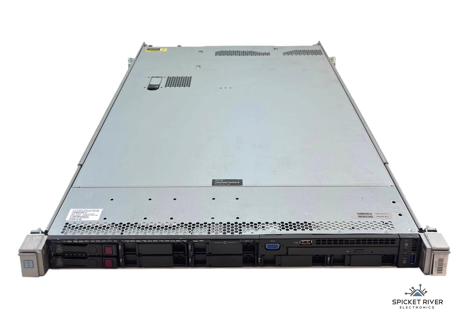 HP ProLiant DL360 Gen9 2x 14-Core Xeon E5-2697v3 128GB RAM 8x 2.5" Bays No HDDs