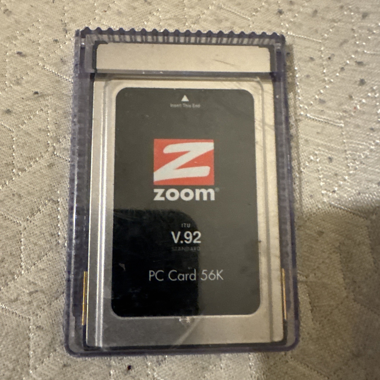 Zoom V.92 PC Card 3075 ITU V.92 Standard PC Modem Card 56K
