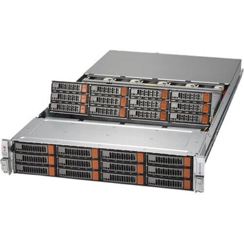 Supermicro 6028R-E1CR24N Storage Server 24X3.5"/2XE5-2690 V3 24Core/DDR4 128G