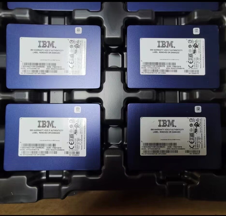 960GB MICRON SSD 5100 PRO SATA MTFDDAK960TCB-1AR1ZABBA IBM Solid State Drive