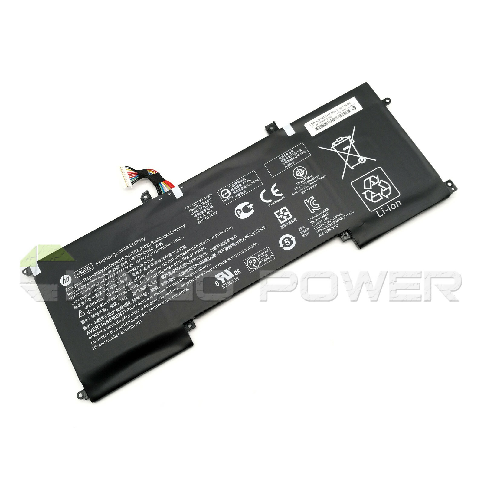 New Genuine AB06XL Battery for HP Envy 13-AD000 HSTNN-DB8C 921408-2C1 921438-855