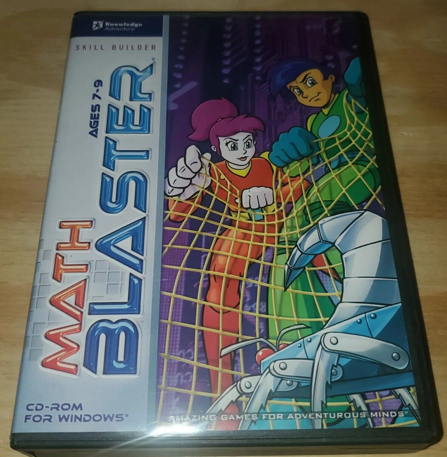 Math Blaster Ages 7-9 cd rom for windows