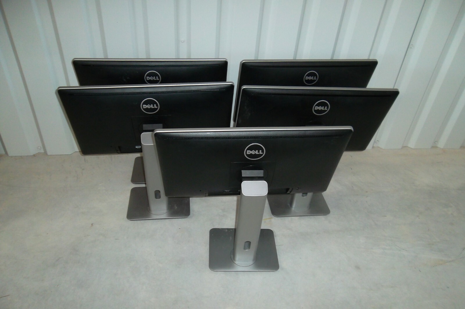 LOT-5 Dell P2214H 22" Wide Monitor FHD 1080p VGA DVI 4-Port USB P2214Hb KW14V 