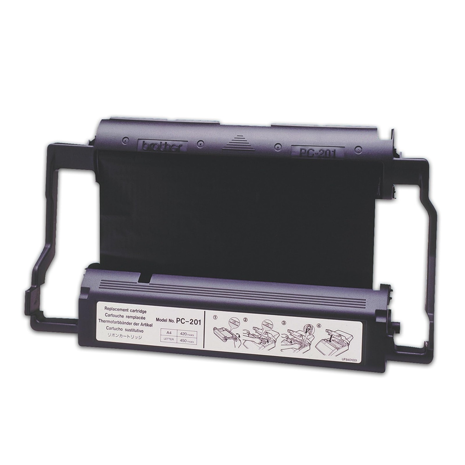 Genuine Brother PC-201 Black Thermal Transfer Unit. New Sealed Box, We Ship F...