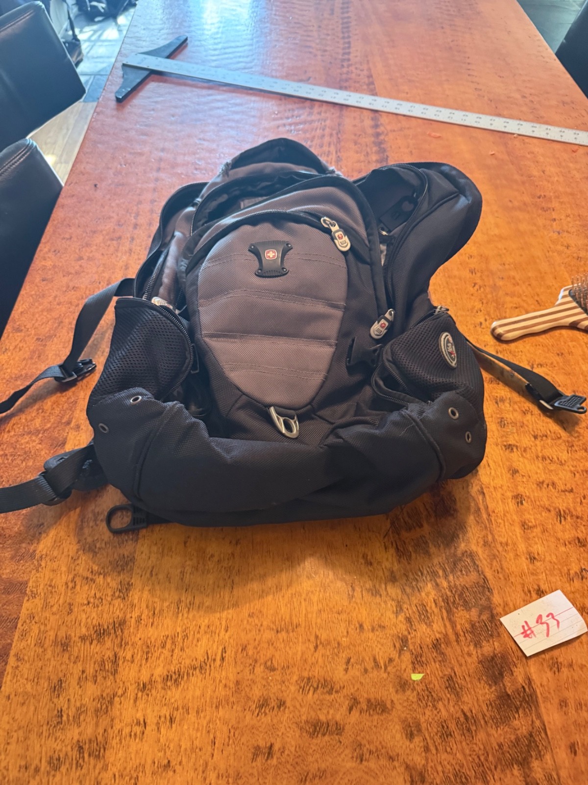 Swiss Gear Back Pack Swiss Army Scan-Smart with AirFlow Tech Back Pack Black