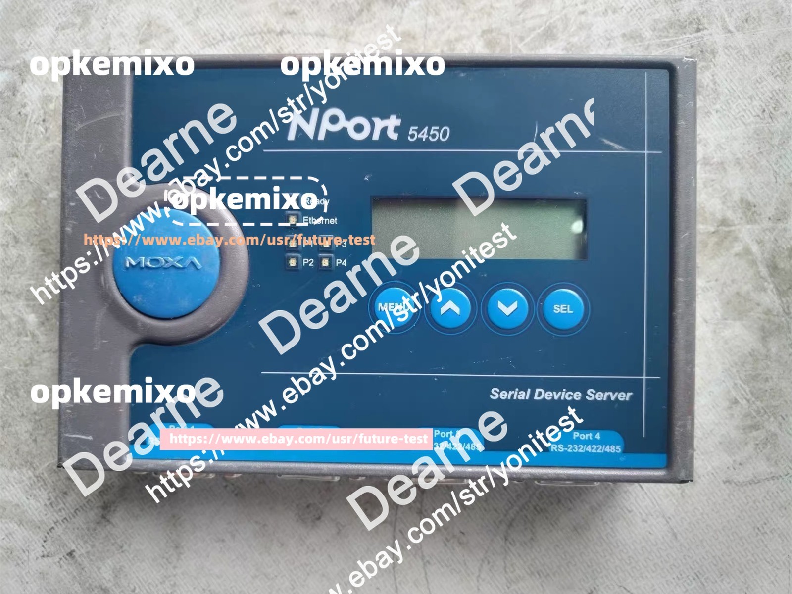 1PCS MOXA NPORT5450 serial port server