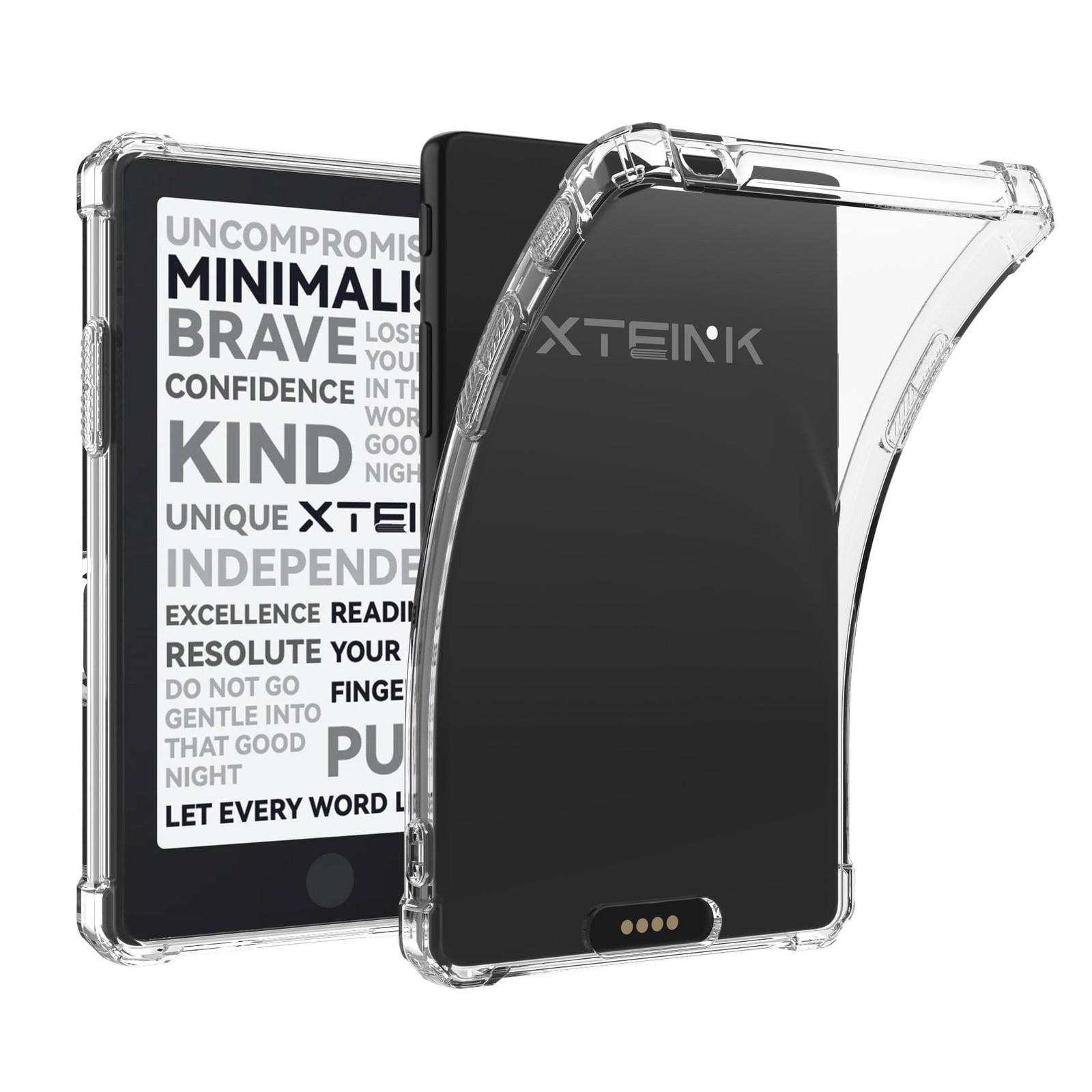 LaoShuSheng Case for 4.3" Xteink X4 Pro eReader (Clear) Clear