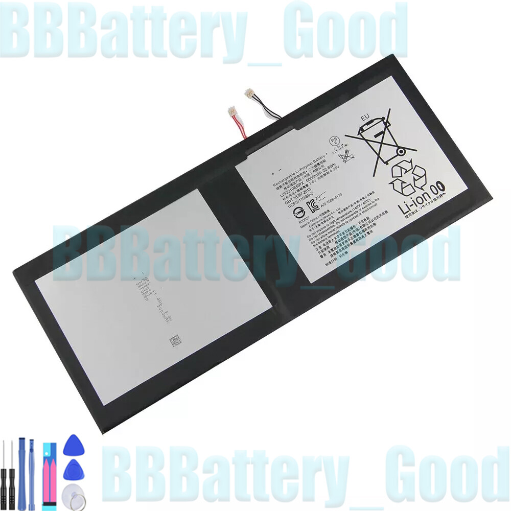 Tablet Battery LIS2210ERPX For Sony Xperia Z4 Tablet Ultra SGP712 SGP771 6000mAh