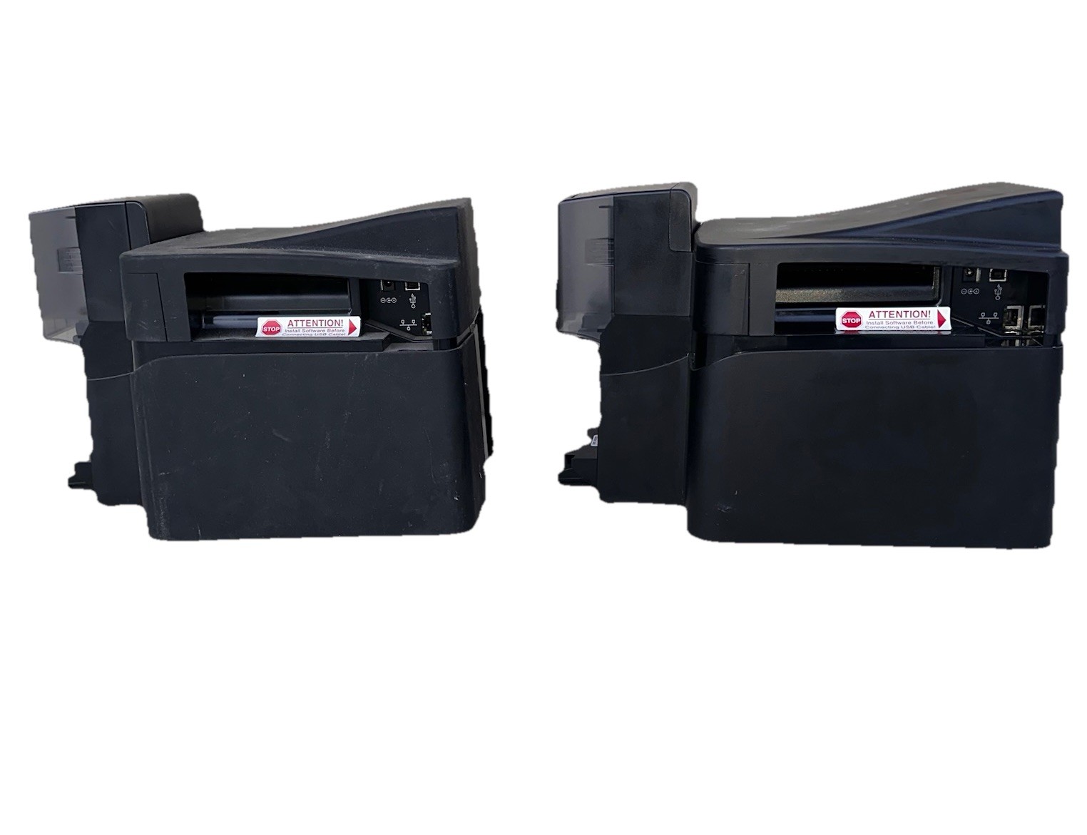 HID Fargo DTC4500/DTC4500e ID Card Printers Sold As Is For Parts Lot Of 2
