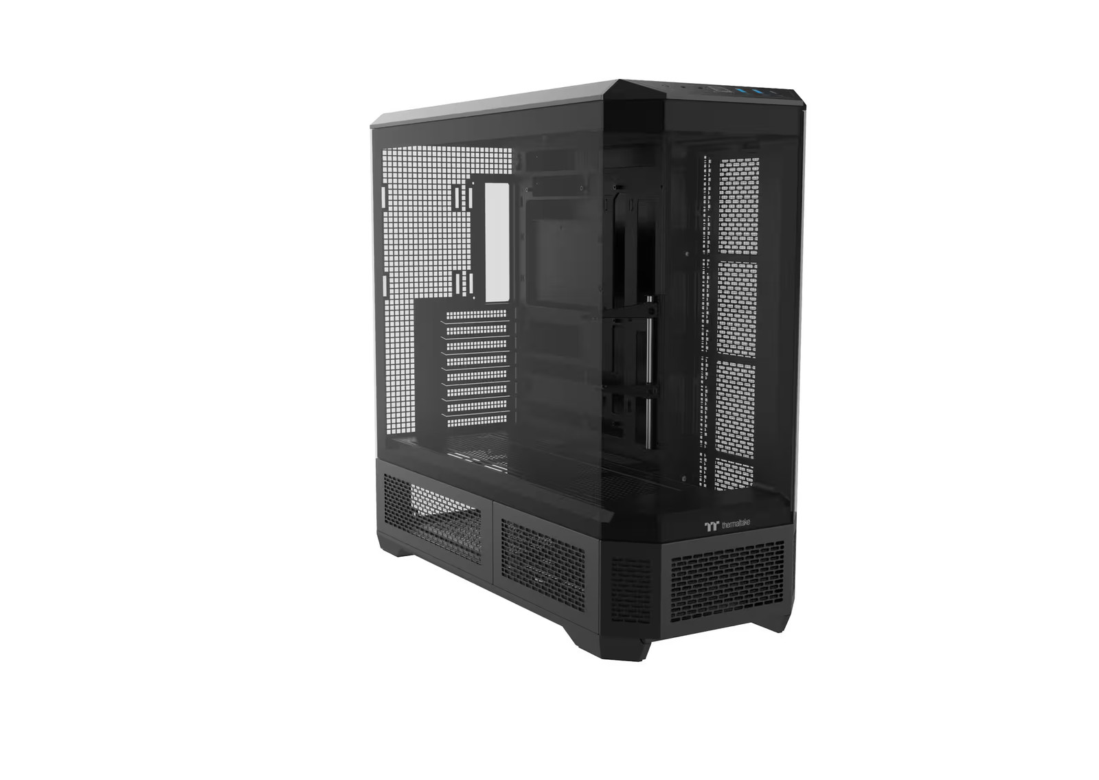 Thermaltake - View 600 TG Full Tower ATX PC Case - Black
