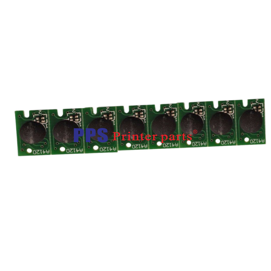 8pcs New Refillable Ink Cartridge Chip Set For Epson Stylus Pro4800-LCLMLKLLK