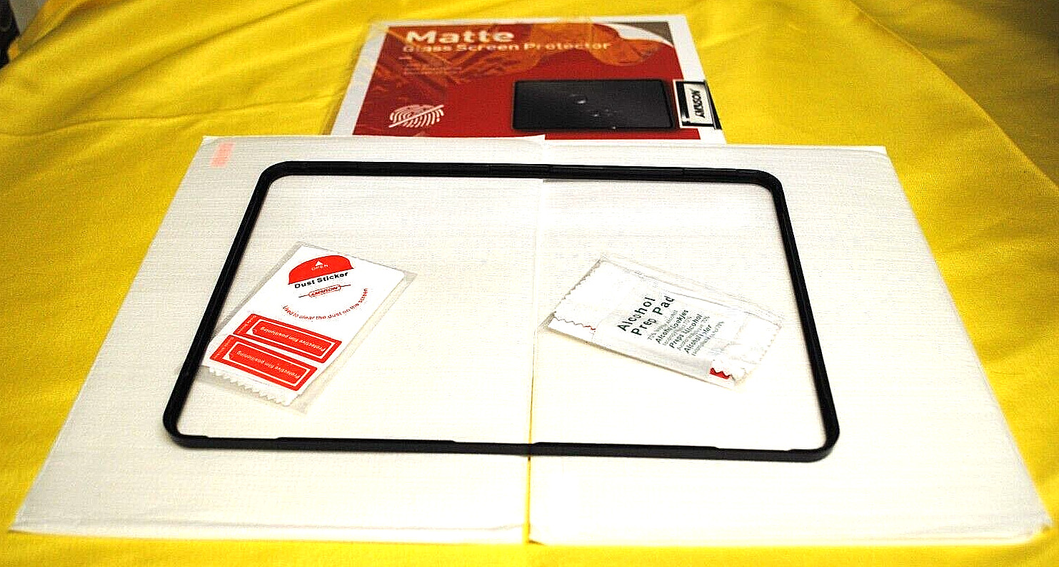 2 Ambison Matte Glass Screen Protector-Ipad Air 5th Gen 2022 10.9"-New Open Box