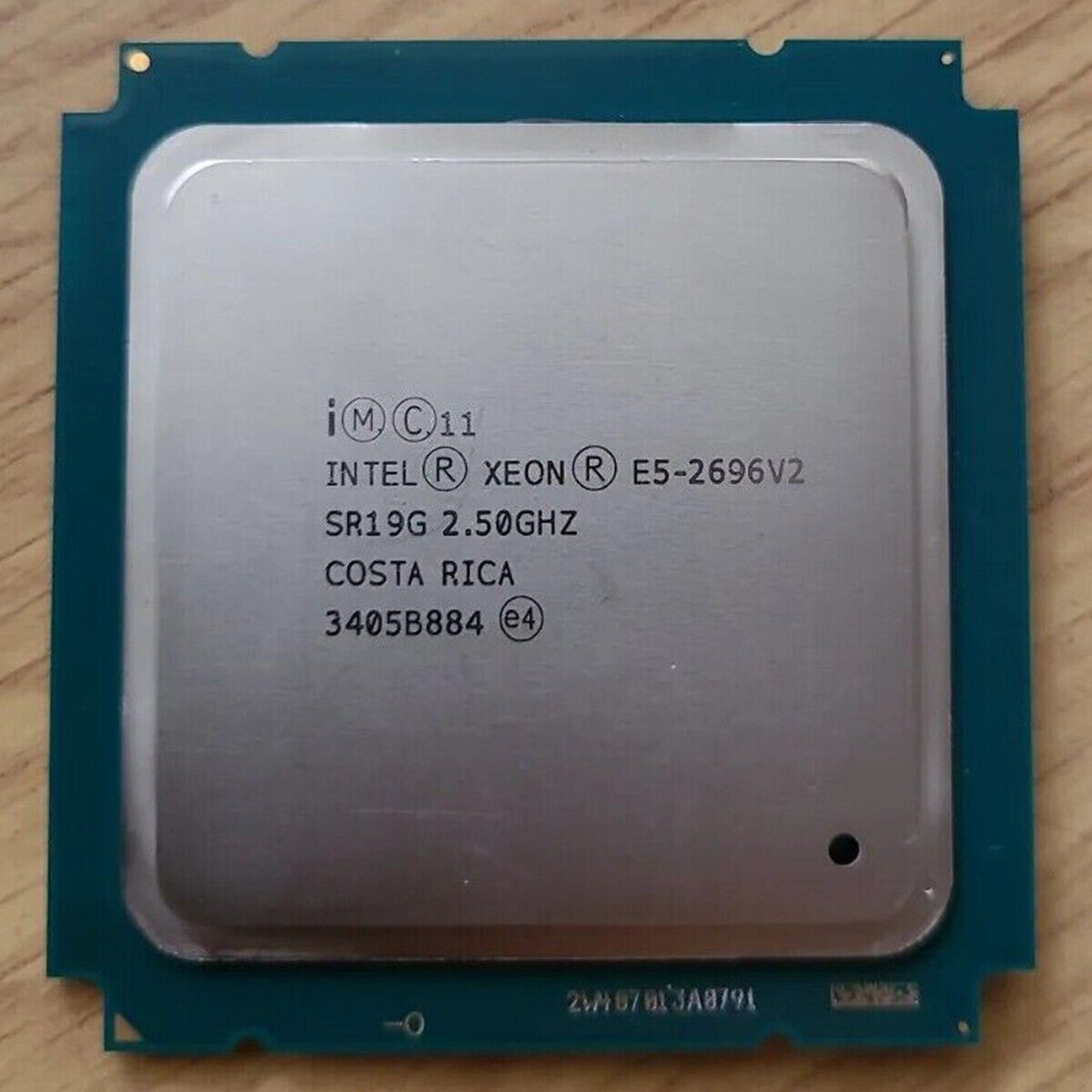 1pcs Intel Xeon E5-2696 V2 CPU 12-Core 2.5GHz SR19G LGA-2011 Processor